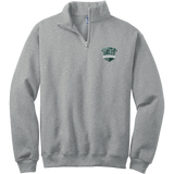 Biggby Barbarians NuBlend 1/4-Zip Cadet Collar Sweatshirt