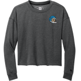 BagelEddi's New Era Ladies Tri-Blend Fleece Crop Crew
